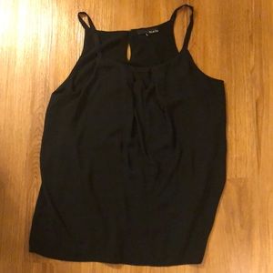 Black tank top